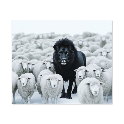 Lion Amidst the Flock Kitchen Splashback