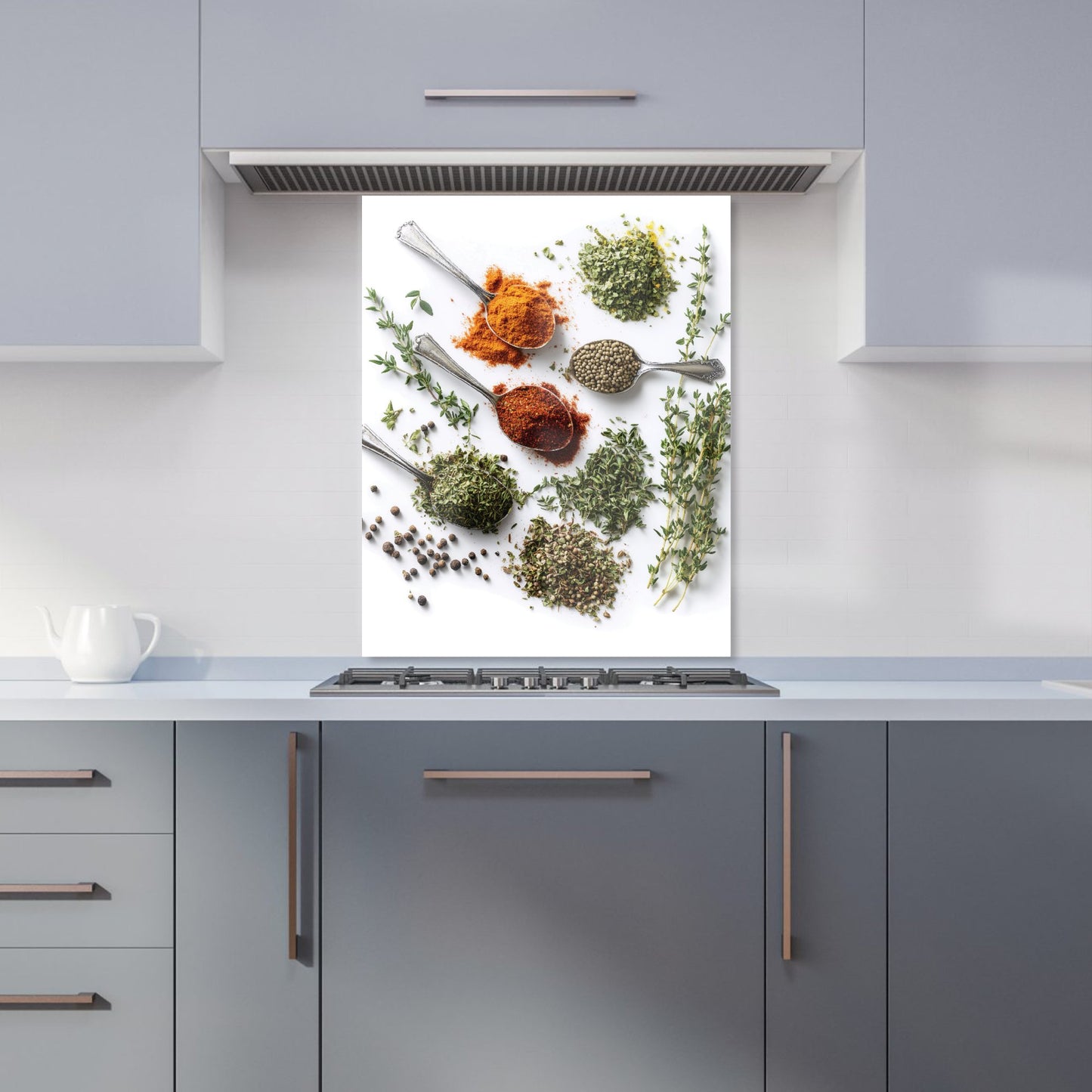 Herbal Essence in Spoons Kitchen Splashback