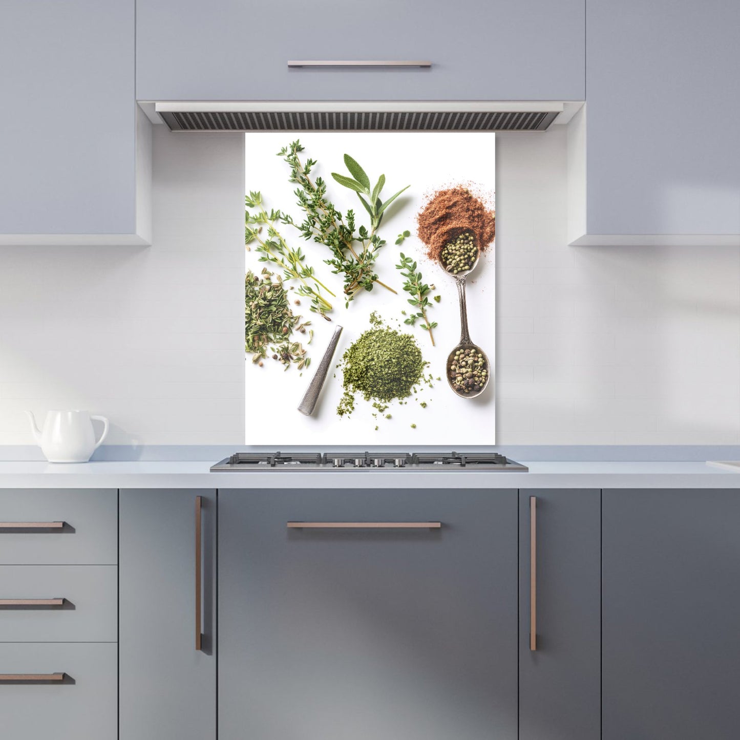 Spice and Herb Medley Kitchen Splashback