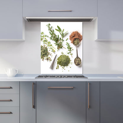 Spice and Herb Medley Kitchen Splashback