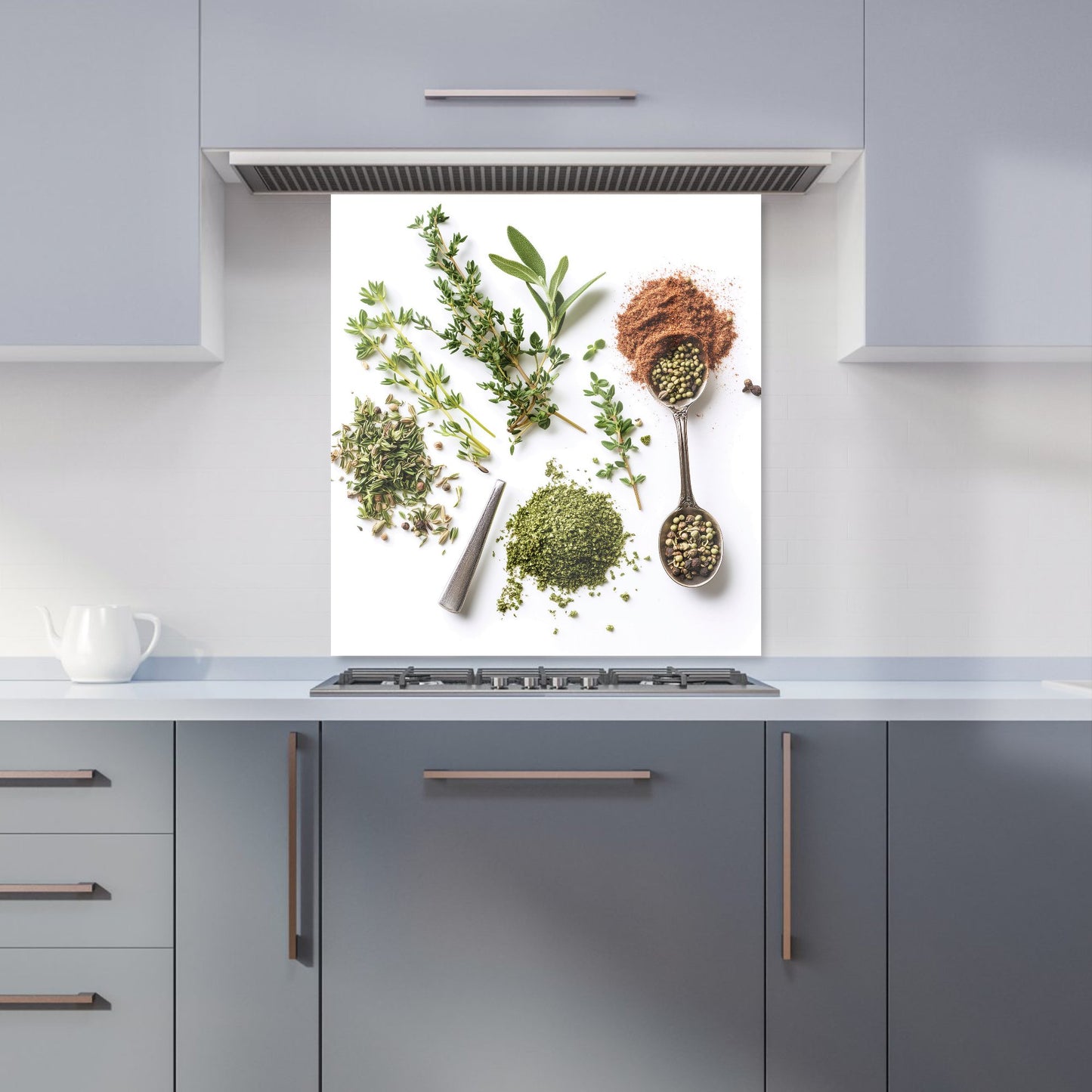 Spice and Herb Medley Kitchen Splashback