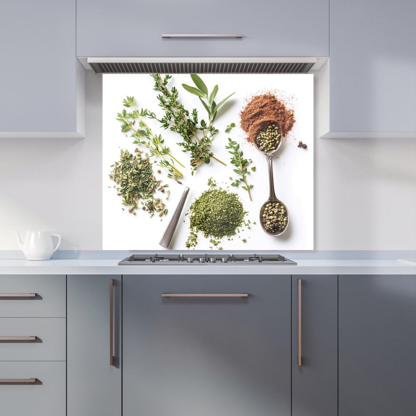Spice and Herb Medley Kitchen Splashback