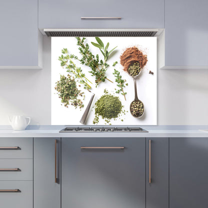 Spice and Herb Medley Kitchen Splashback