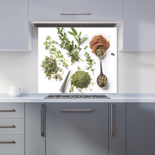 Spice and Herb Medley Kitchen Splashback