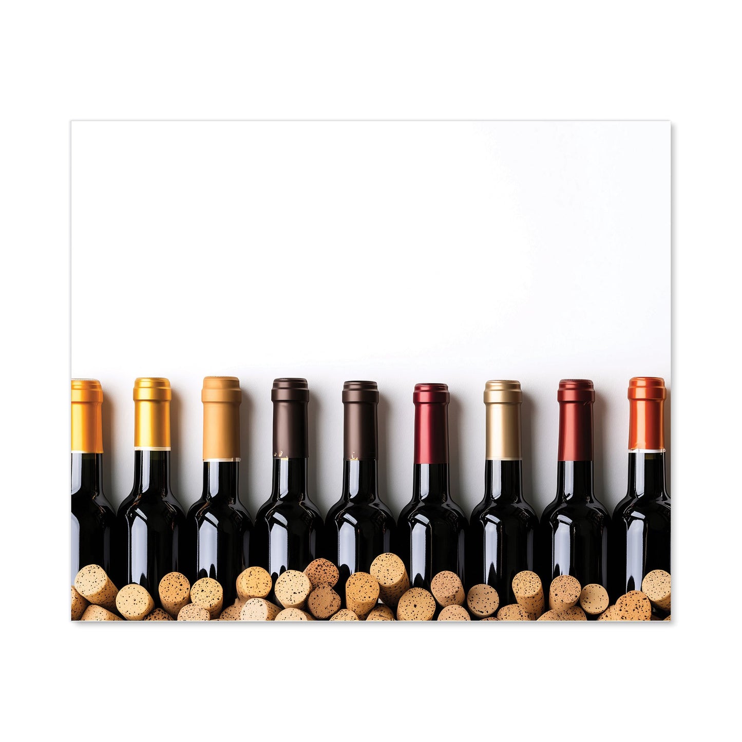 Wine Bottles in Harmony Kitchen Splashback