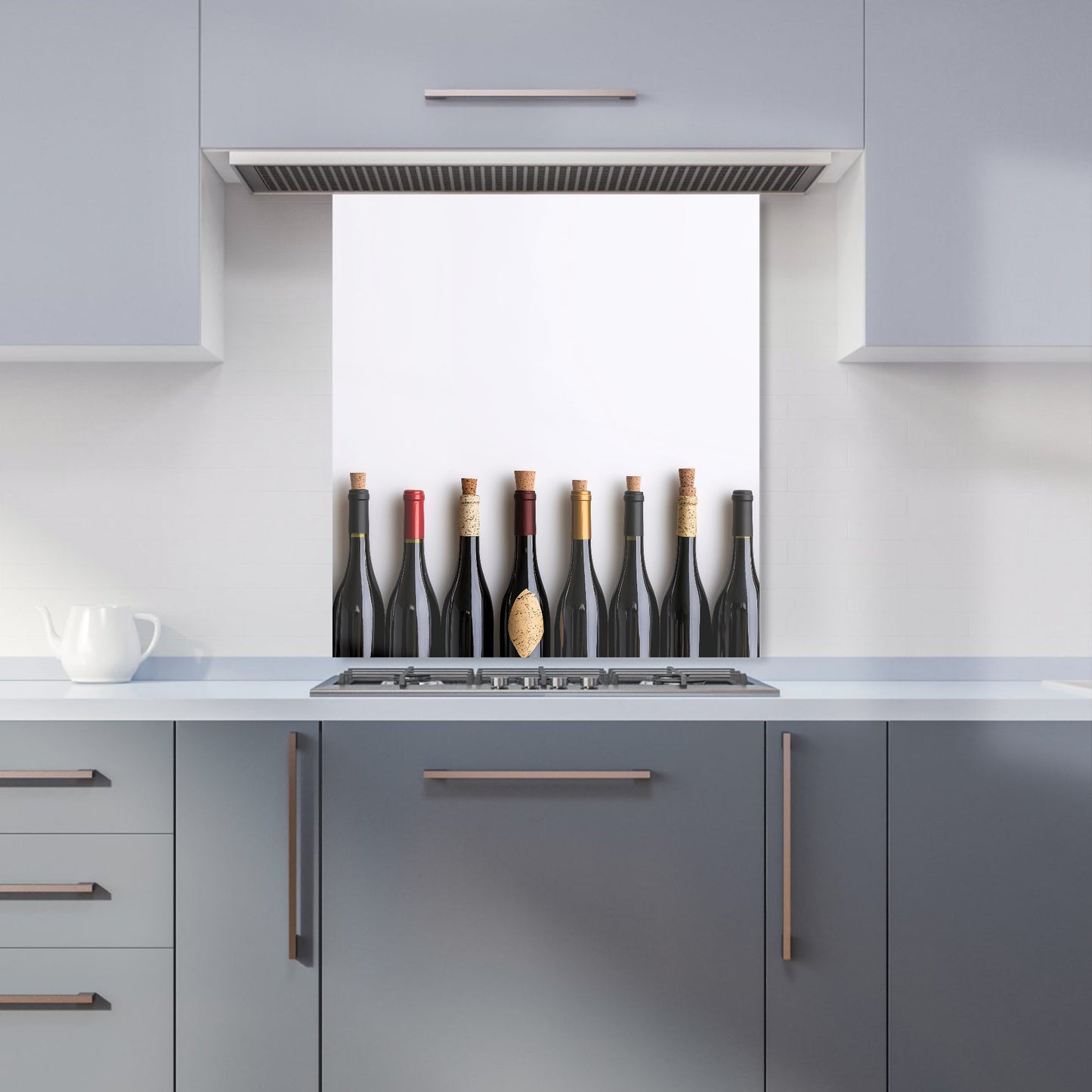 Corked Wine Collection Kitchen Splashback