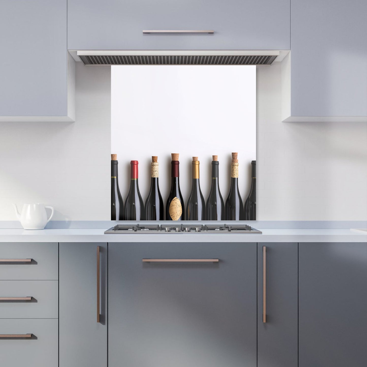 Corked Wine Collection Kitchen Splashback