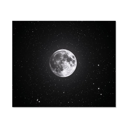 Lunar Glow in the Night Sky Kitchen Splashback