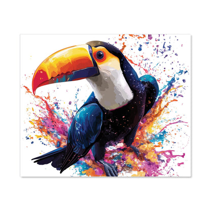 Toucan's Splash of Vivid Life Kitchen Splashback