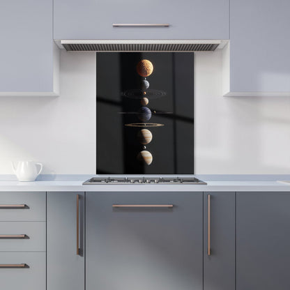 Balanced Planets in Space Kitchen Splashback
