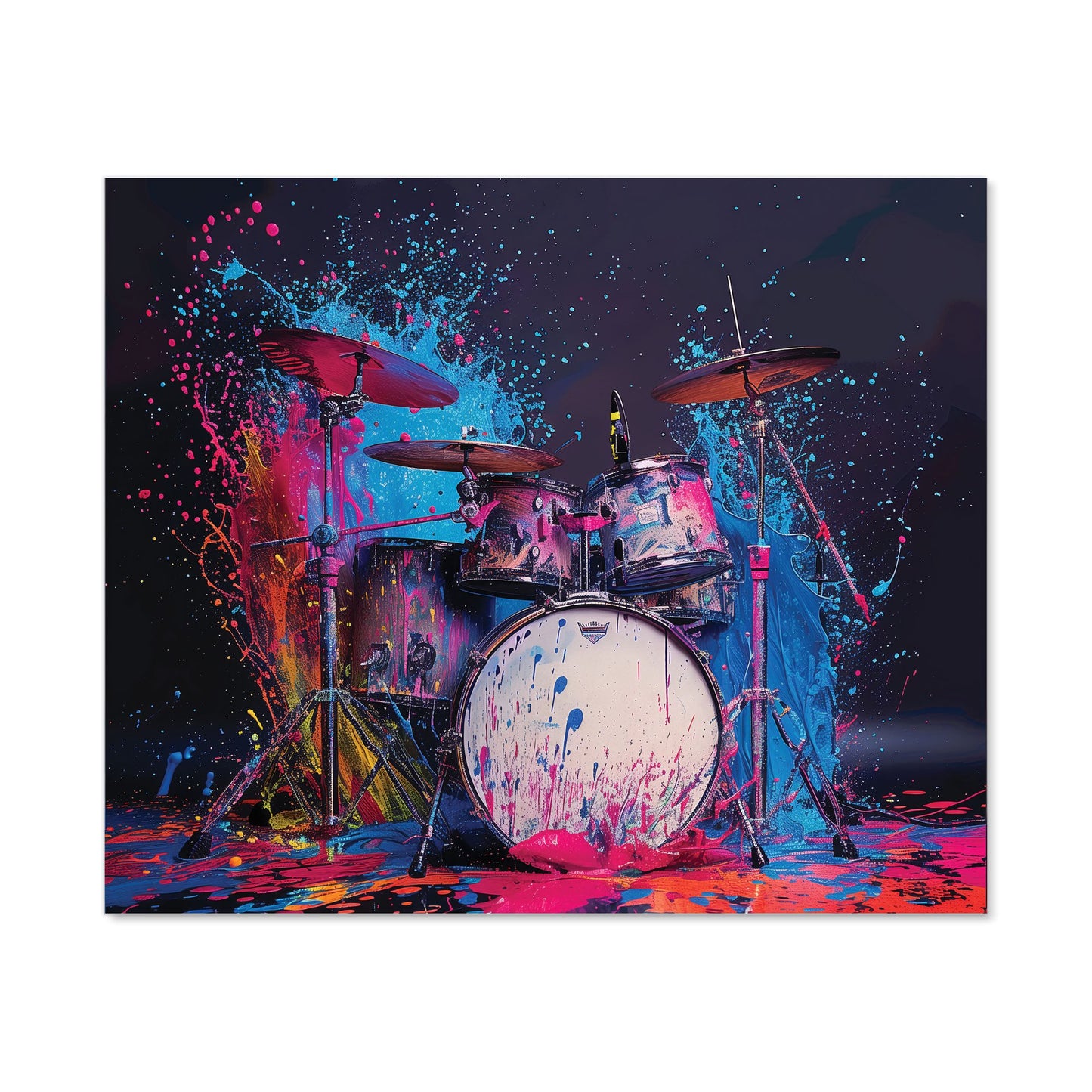 Drumbeat Colours Kitchen Splashback