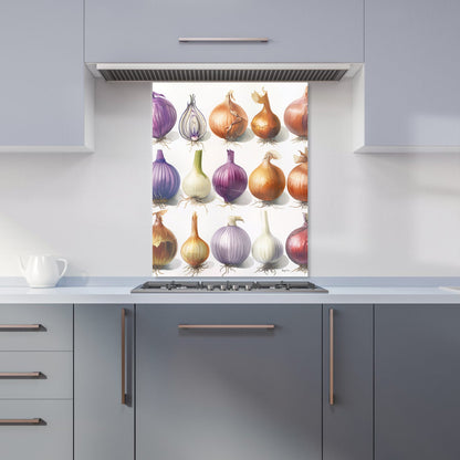 Onion Spectrum: Nature’s Palette Kitchen Splashback