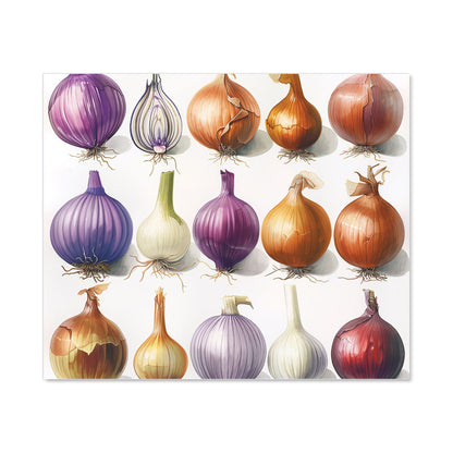 Onion Spectrum: Nature’s Palette Kitchen Splashback