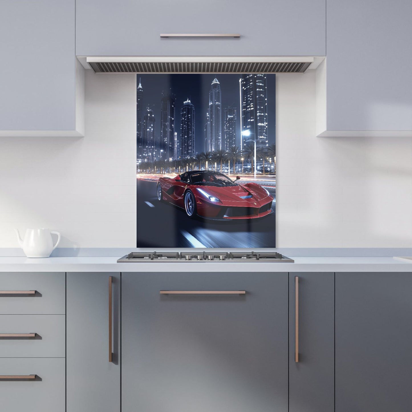 Midnight Cruise in Dubai Kitchen Splashback