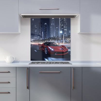 Midnight Cruise in Dubai Kitchen Splashback
