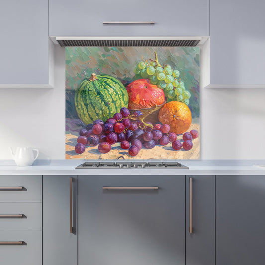 Harvest Bounty: A Still Life Kitchen Splashback