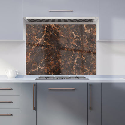 Browns Quartz Effect Kitchen Splashback