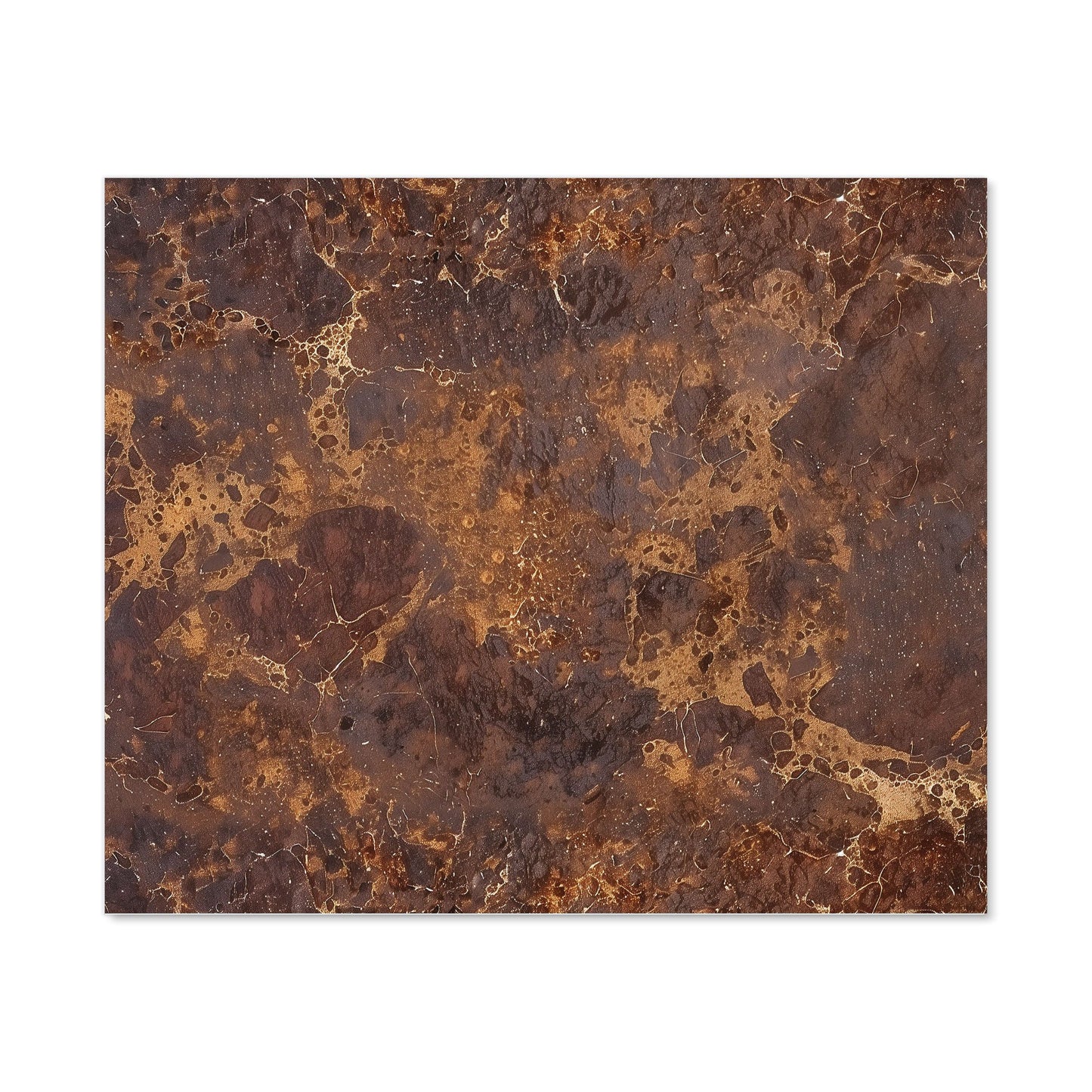 Brown Quartz Effect Kitchen Splashback