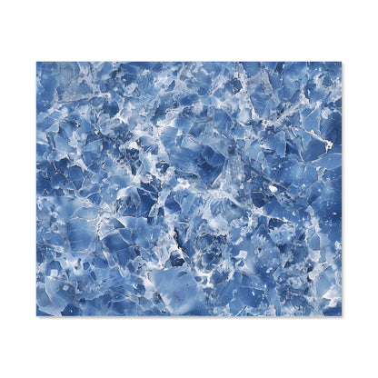 Coastal Blue Quartz Effect Kitchen Splashback