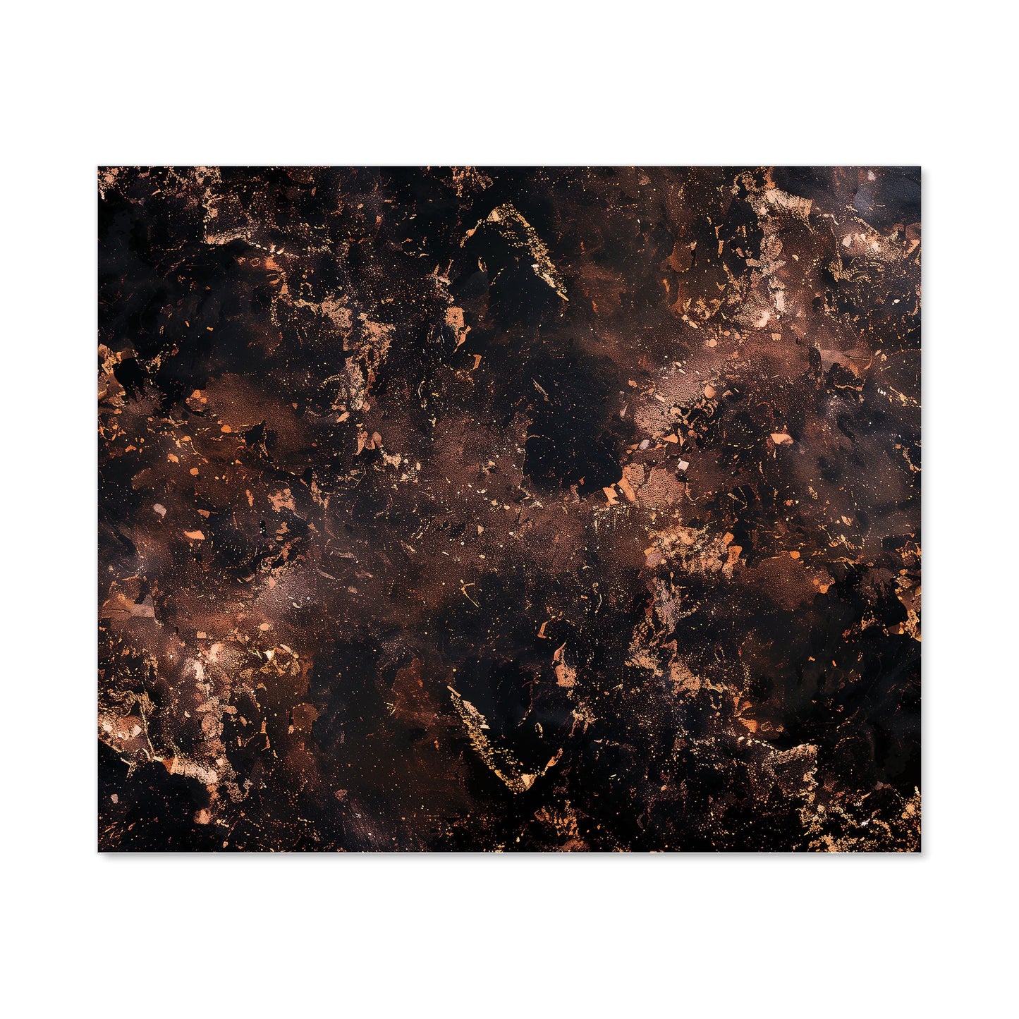 Copper Quartz Effect Kitchen Splashback