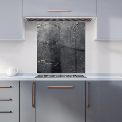 Dark Concrete Effect Kitchen Splashback