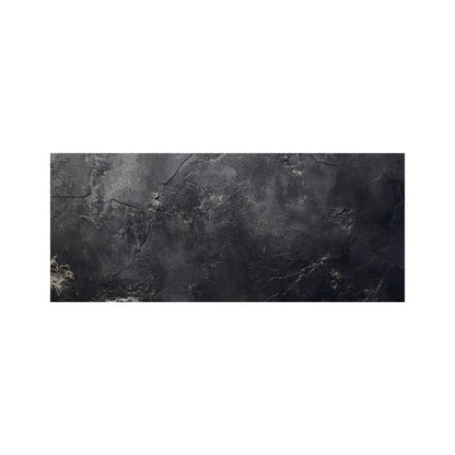 Dark Concrete Effect Glass Bathroom Splashback