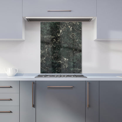 Shabby Green Quartz Effect Kitchen Splashback