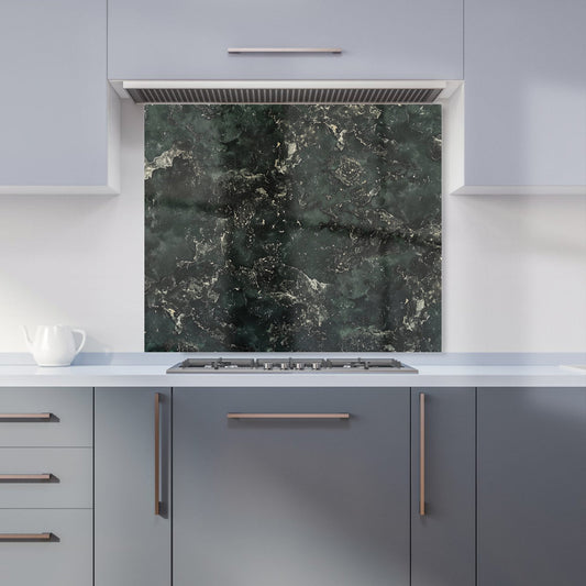 Shabby Green Quartz Effect Kitchen Splashback