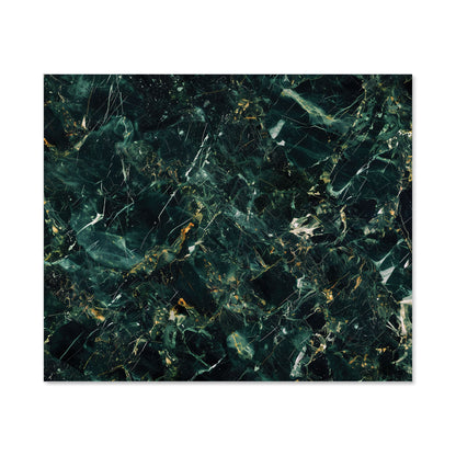 Deepest Green Quartz Effect Kitchen Splashback