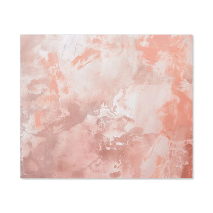 Minimalistic Pink Grunge Effect Kitchen Splashback