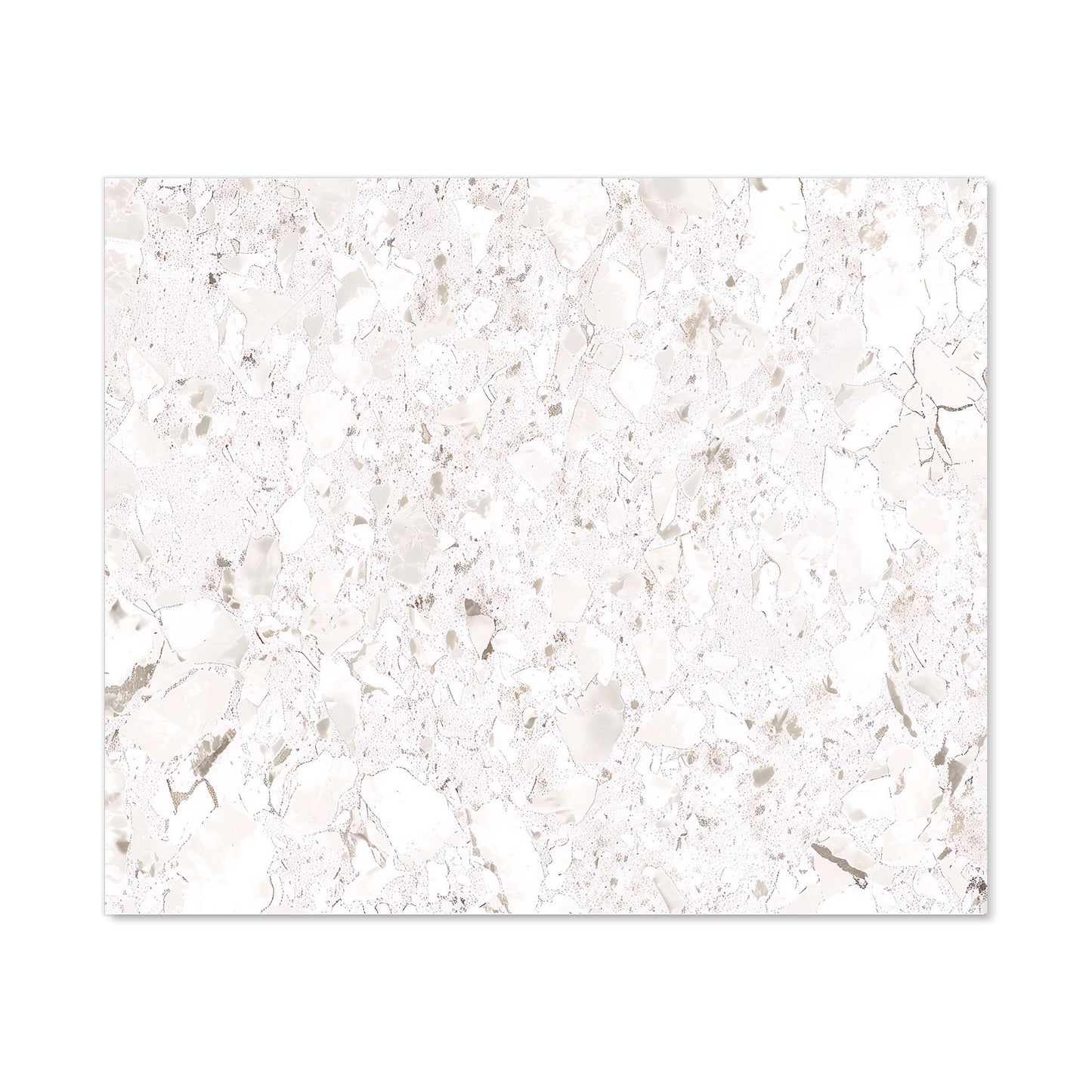 Off White Quartz Effect Kitchen Splashback