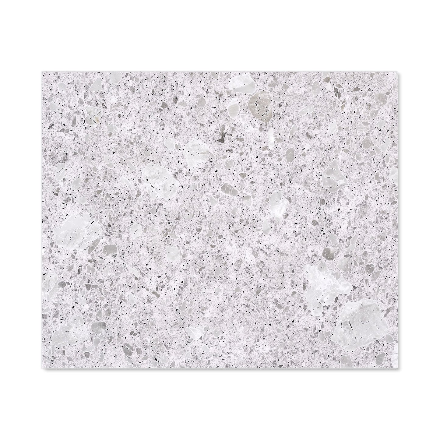 Light Grey Quartz Effect Kitchen Splashback