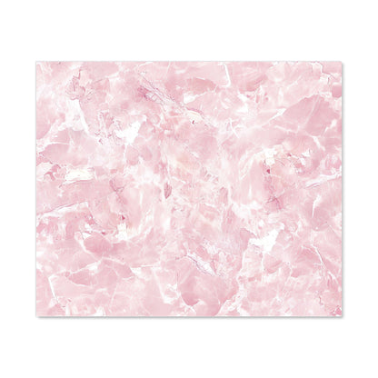 Polished Pink Quartz Effect Kitchen Splashback
