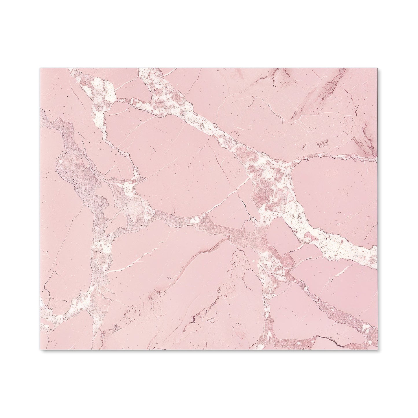 Baby Pink Quartz Effect Kitchen Splashback
