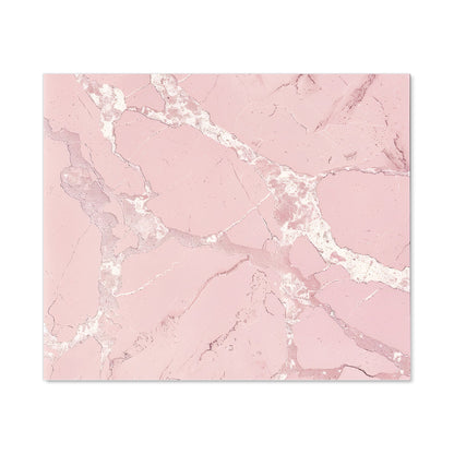 Baby Pink Quartz Effect Kitchen Splashback