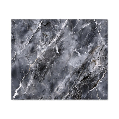 Deep Grey Marble Effect Kitchen Splashback