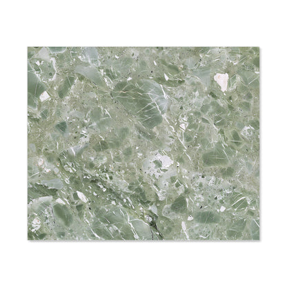 Pale Green Quartz Effect Kitchen Splashback