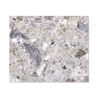 Silver Quartz Effect Kitchen Splashback