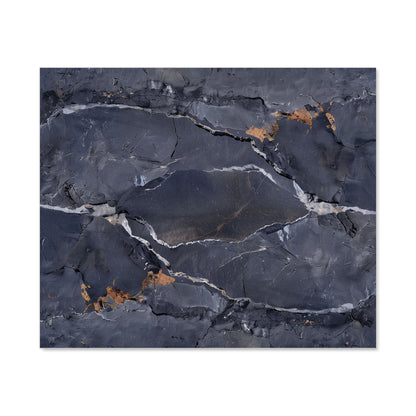 Polished Slate Grey Quartz Effect Kitchen Splashback