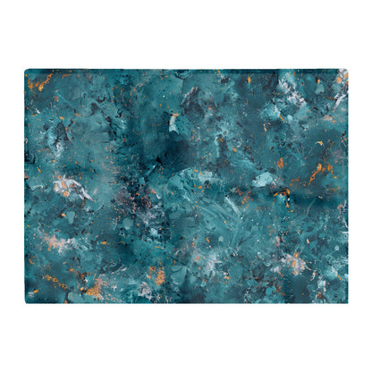 Polished Teal Quartz Effect Chopping Board