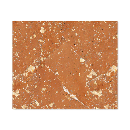 Pale Terracotta Quartz Effect Kitchen Splashback