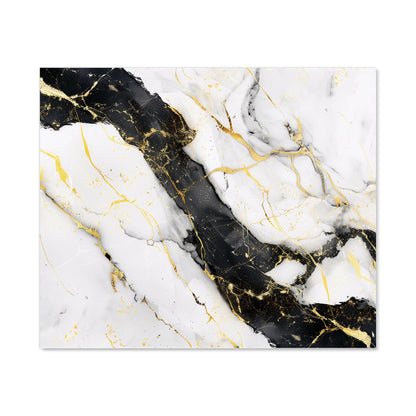 Flecks Of Gold Marble Effect Kitchen Splashback