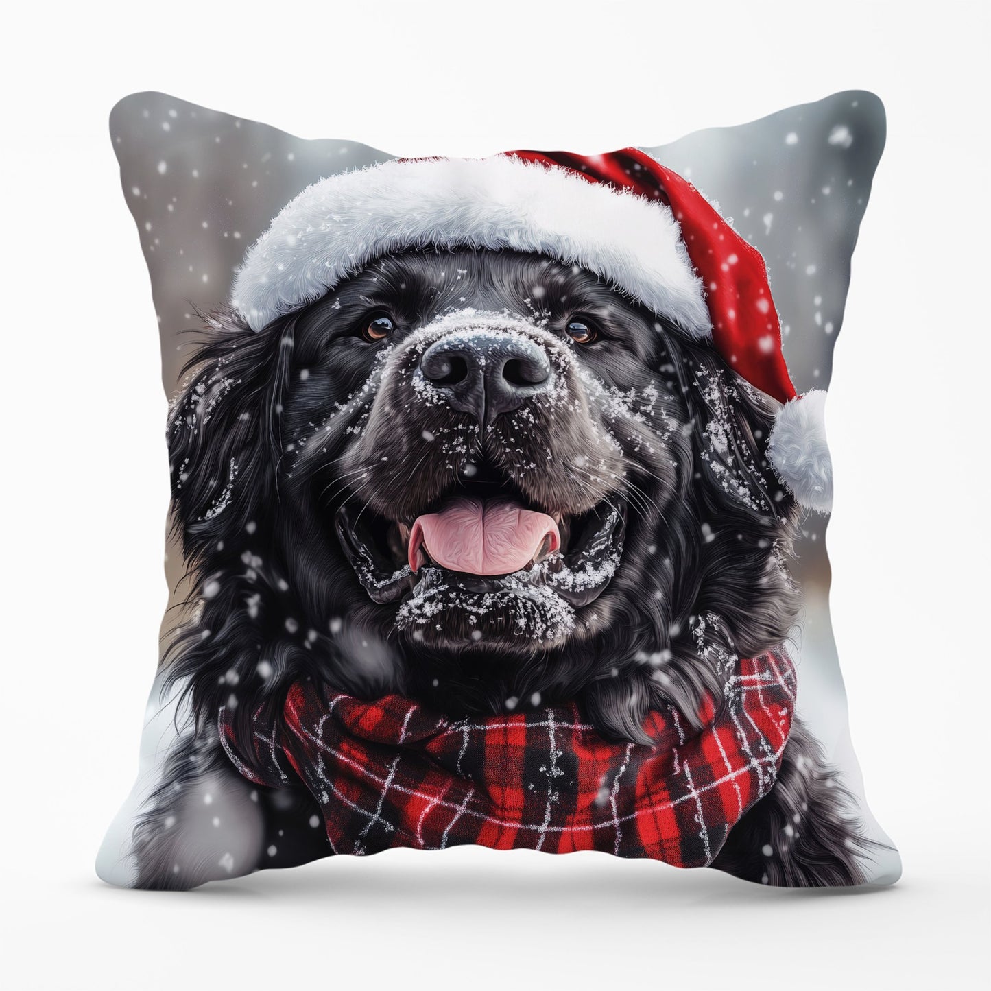Christmas Newfoundland Cushion