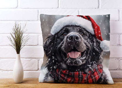 Christmas Newfoundland Cushion