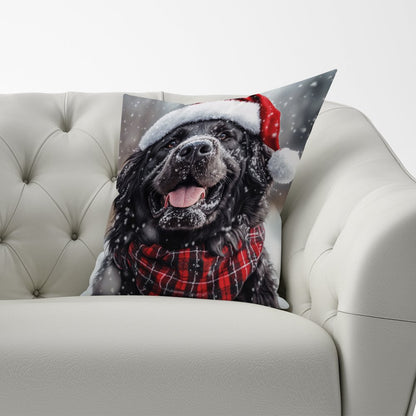 Christmas Newfoundland Cushion