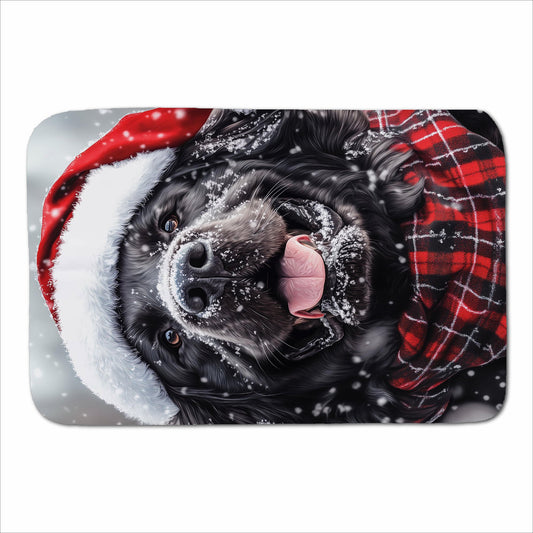 Christmas Newfoundland Sherpa Blanket