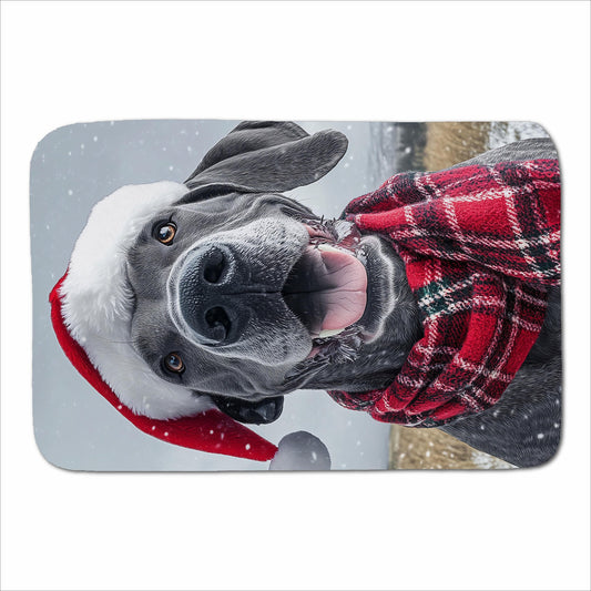 Christmas Great Dane Sherpa Blanket