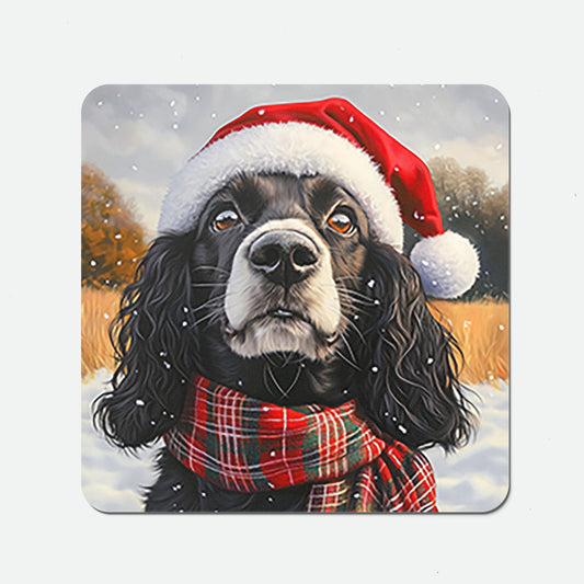Christmas Cocker Spaniel Coasters