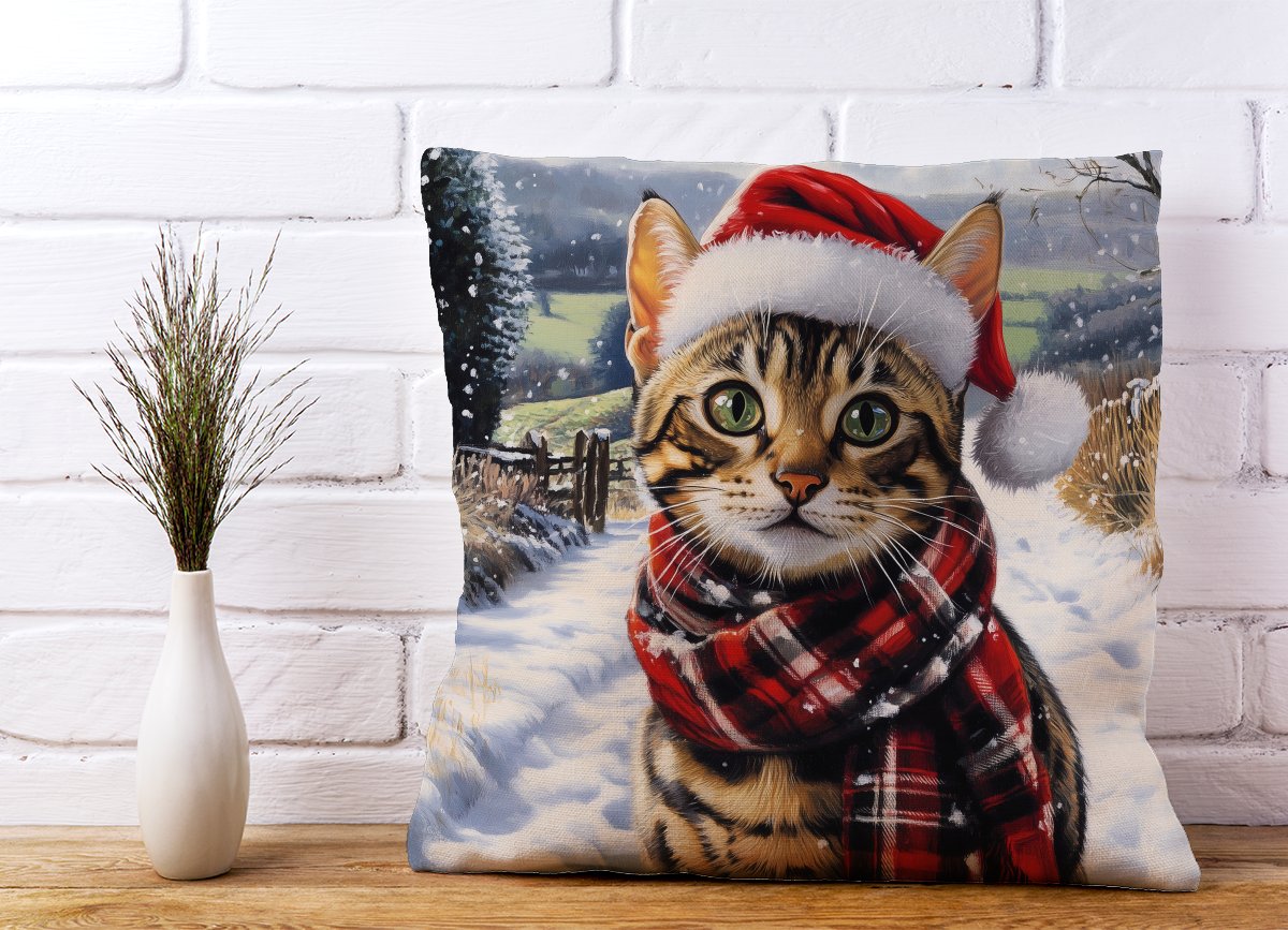 Christmas Bengal Cushion