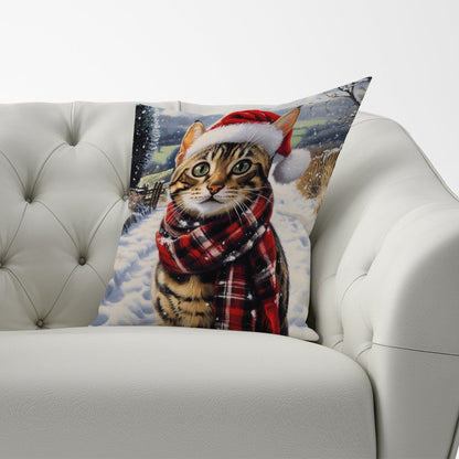 Christmas Bengal Cushion